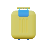 bagages de voyage 3d