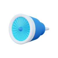 Turbina elettrica 3D png