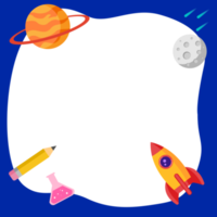 illustrazione dei bambini del modello del telaio png