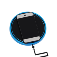 3d wireless charger object png