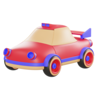 3D-Darstellung Autosport-Rennobjekt png