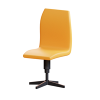 3d icon illustration office chair png
