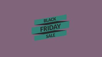 black friday sale promotion, advertising, marketing, website.ProRes 4444 with transparent alpha channel video