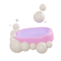 3d illustration soap object png