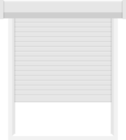 Windows roller shutters vector illustration isolated png