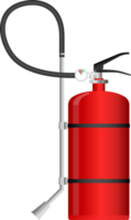 Fire extinguisher clip art isolated on white png