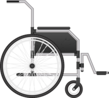ilustración de vector de silla de ruedas aislado sobre fondo blanco png