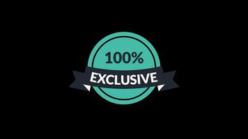 100 exclusive word animation motion graphic video with Alpha Channel, transparent background use for web banner, coupon,sale promotion,advertising, marketing 4K Footage
