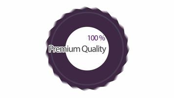 100 vídeo gráfico de animação de qualidade premium. use para banner promocional, promoção de venda, publicidade, marketing, crachá, adesivo com fundo transparente de canal alfa video