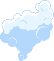 dessin animé fumée brouillard clipart png