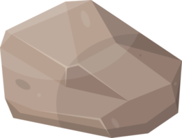 pietre di roccia e massi in stile cartone animato