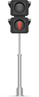 ilustração vetorial de semáforo para pedestres