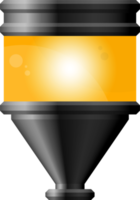 Black realistic street light clip art png