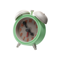 objeto de viaje, alarma, ilustración 3d png