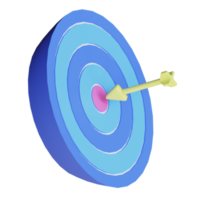 3d illustration target png