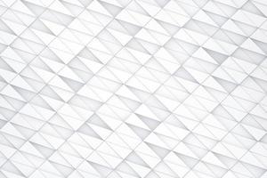 Abstract white geometric pattern background. Chaotic mosaic surface polygons 3d rendering photo