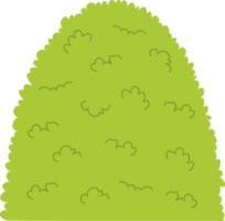 cartoon bush, cute bush png