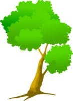 cartoon tree, green tree png