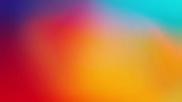 abstracte kleurrijke gradiënt animatie achtergrond video