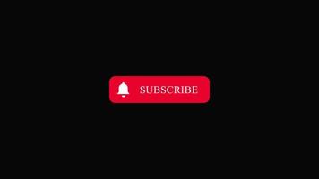 Subscribe to subscribed Red button subscribe to channel, blog. Social media background. Marketing. Promo banner, badge, sticker video