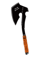 Modern metal axe icon png