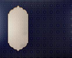 Arabic,Islamic style pattern background with arch3d rendering photo