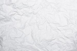 fondo de textura de papel arrugado blanco. fondo de textura de papel arrugado blanco. fondo de textura de tela de pliegue blanco. fondo de textura de tela arrugada blanca. foto