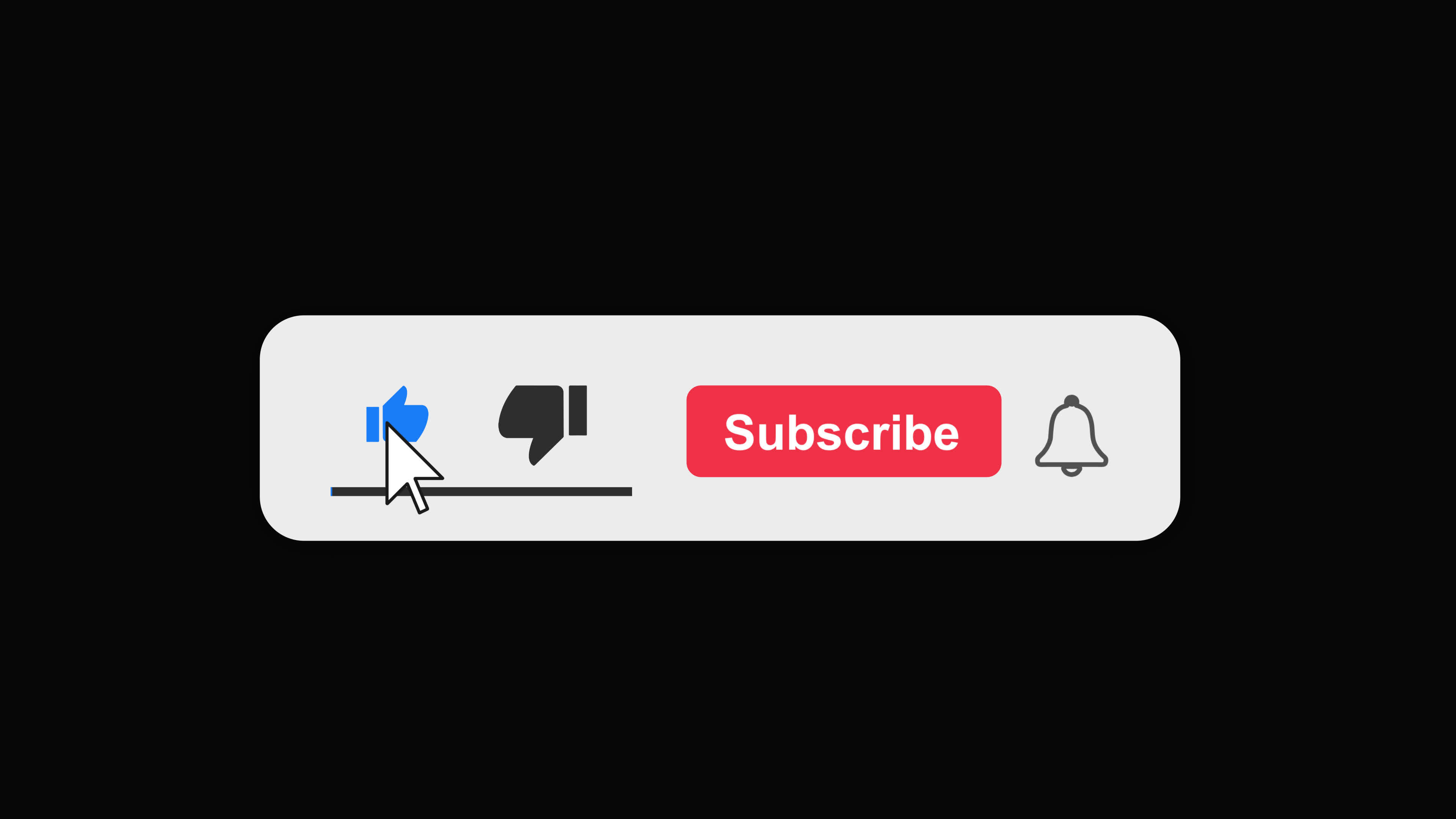Animation of a Subscribe and Likes and Notification Button for channel  transparent background with Alpha Channel 8855808 Stock Video at Vecteezy