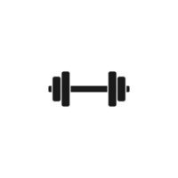 Barbell icon for bodybuilding icon vector