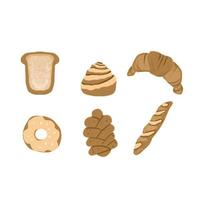 Set of bakery vector