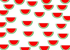 seamless watermelon vector pattern illustration background