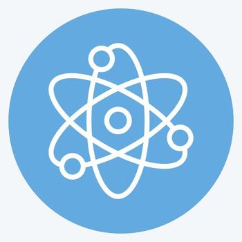 Icon Main Idea. suitable for Startup symbol. blue eyes style. simple design editable. design template vector. simple illustration vector