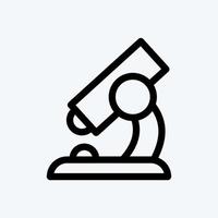 Icon Research. suitable for Startup symbol. line style. simple design editable. design template vector. simple illustration vector