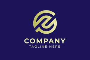 initial logo W and P monogram style vector