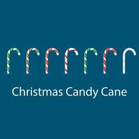 Christmas Candy Cane With Text for pattern wallpaper background vector illustration