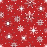 graphics design seamless snow for Christmas pattern wallpaper background design vector illustration red background