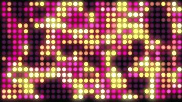 glänzende discokugel feier dekoration künstlerische hintergrundschleife video