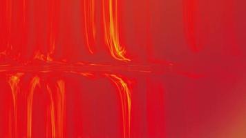 fondo líquido de neón rojo brillante abstracto video