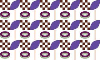 Memphis combination shpe background with line elements Vector