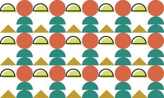 Memphis shape background with line elements Vector. Suitable for content media wallpaper and poster vector