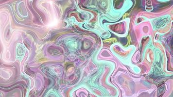 Fondo de textura líquida multicolor abstracto video