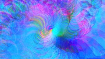 Abstract blurred textured multicolored glowing background video