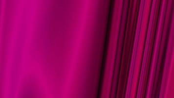 Pink looped abstract background with textured folds. video