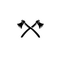 ax icon. Element of construction tools for mobile concept and web apps. Detailed ax illustration can be used for web and mobile. Emblem design on white background vector