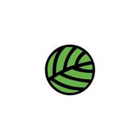 plantilla de logotipo de la naturaleza. símbolo de la naturaleza, plantilla de signo de agricultura. , aislado sobre fondo blanco. vector