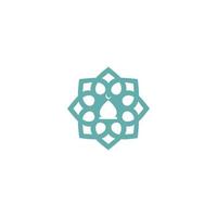 Mosque Logo Template Design Vector, White background, Modern Mosque icon illustration. vector