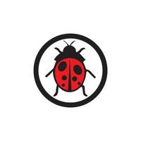 bug vector illustration icon design template