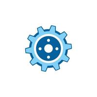 Gear Logo Template vector icon illustration design