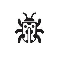 bug vector illustration icon design template