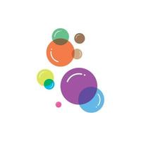 Bubble  icon vector